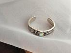 Sterling zilveren boho teenring met opaal edelsteen, Sieraden, Tassen en Uiterlijk, Ringen, Ophalen of Verzenden, Zo goed als nieuw