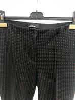 Zgan Cambio Ros elastische broek xl 42 44 zwart rood, Kleding | Dames, Broeken en Pantalons, Lang, Maat 42/44 (L), Zo goed als nieuw