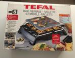 TEFAL steengrill - raclette maxi, Ophalen of Verzenden, Gebruikt, Steengrill
