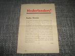 Duits pamflet Nederland voedsel honger rantsoen laat oorlogs, Verzenden, Landmacht, Nederland