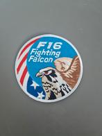 Luchtmacht Embleem F16 Fighting Falcon, Verzamelen, Ophalen of Verzenden, Luchtmacht, Nederland, Embleem of Badge