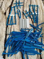 Vintage lego blauwe rails, Ophalen of Verzenden, Gebruikt