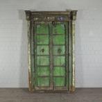 22992 Toegangsdeur, antiek, teakhout, 1910, Ophalen, 215 cm of meer, Nieuw, Buitendeur