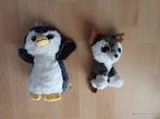 Knuffels: pinguin en vos, Ophalen of Verzenden, Zo goed als nieuw, Overige typen