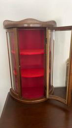 Vitrine kastjes 2 stuks, Antiek en Kunst, Ophalen