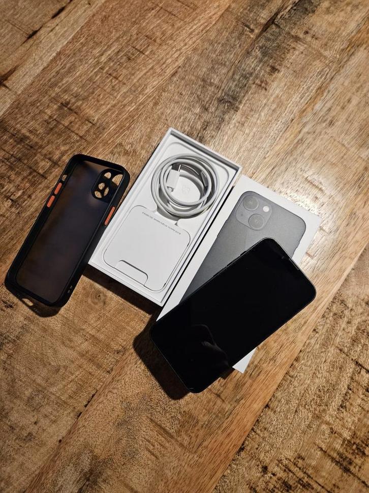 iPhone 13mini midnight 256GB, Telecommunicatie, Mobiele telefoons | Hoesjes en Frontjes | Apple iPhone, Zo goed als nieuw, iPhone 13 mini