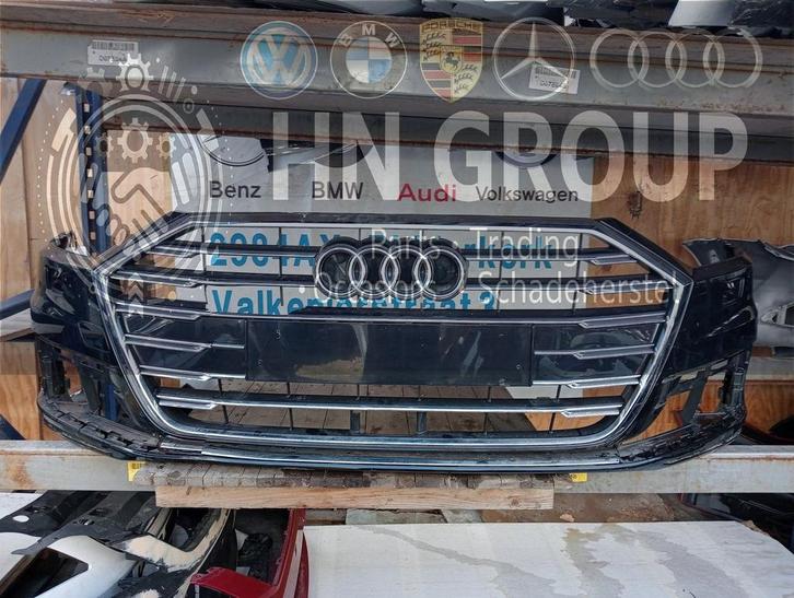 Audi A8 4N0 Voorbumper Met PDC, Auto-onderdelen, Carrosserie en Plaatwerk, Bumper, Audi, Voor, Gebruikt, Ophalen of Verzenden