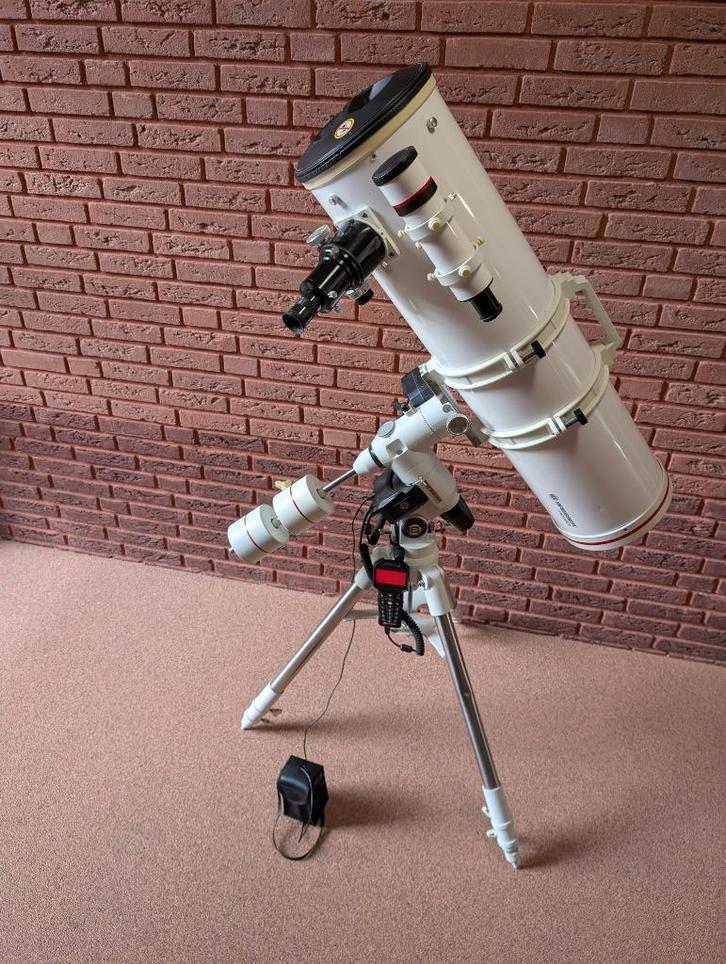 Bresser Messier NT-203/1000 HEXAFOC EQ-5/EXOS2 GOTO, Audio, Tv en Foto, Optische apparatuur | Telescopen, Gebruikt, Spiegeltelescoop (reflector)