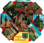 Ansichtkaart Gaasterland, 8-luik, oude gevels, natuur, Ophalen of Verzenden, 1960 tot 1980, Gelopen, Friesland
