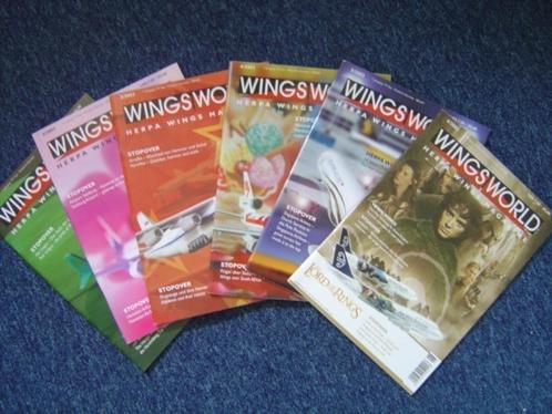 Herpa Wingsworld jaargang 2003, 6 tweetalige tijdschriften!, Boeken, Tijdschriften en Kranten, Zo goed als nieuw, Ophalen of Verzenden