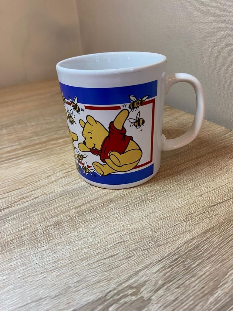 Disney Winnie the Pooh vintage mok - Kilncraft England, Ophalen of Verzenden, Winnie de Poeh of vrienden, Servies
