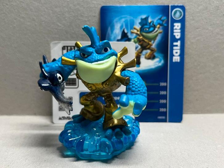 Skylanders Swap Force Rip Tide mét kaart & sticker, Spelcomputers en Games, Games | Nintendo Wii U, Zo goed als nieuw, Role Playing Game (Rpg)
