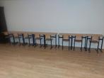 schoolbankjes, Kinderen en Baby's, Kinderkamer | Tafels en Stoelen, Ophalen, Gebruikt, Tafel(s) en Stoel(en)