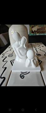 Abstract gips Beeld - Familie, Tuin en Terras, Tuinbeelden, Ophalen, Zo goed als nieuw, Beton, Abstract beeld