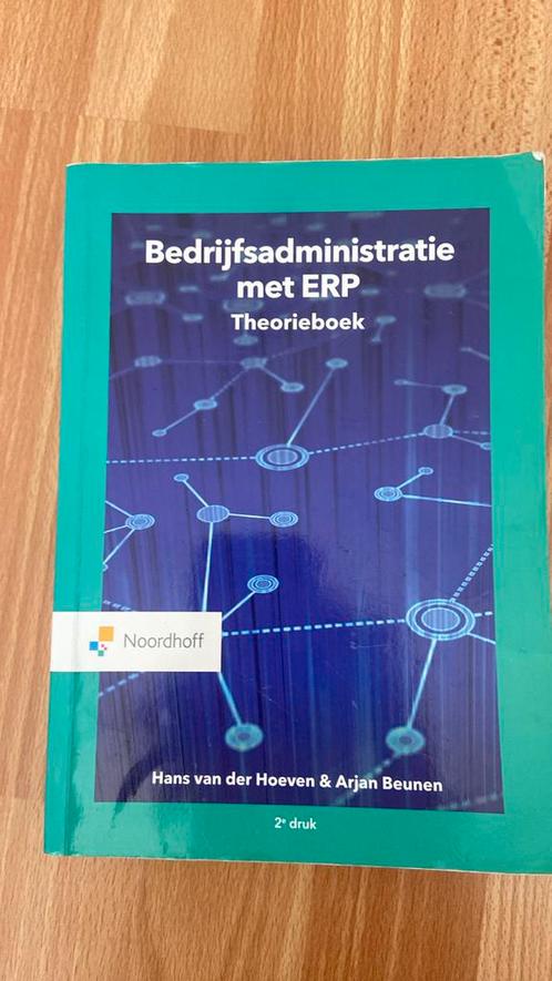 Hans van der Hoeven - Bedrijfsadministratie met ERP, Boeken, Economie, Management en Marketing, Zo goed als nieuw, Management