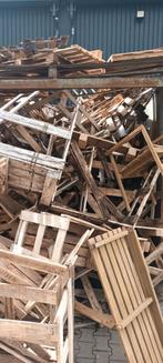 Pallet hout, Tuin en Terras, 6 m³ of meer, Ophalen, Overige houtsoorten, Blokken