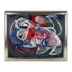 Uniek schilderij van Rob van Trier - 100 x 80 cm, Antiek en Kunst, Kunst | Schilderijen | Modern, Ophalen