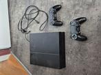 Ps4  met 2 controllers, Spelcomputers en Games, Spelcomputers | Sony PlayStation 4, Ophalen, 500 GB, Met 2 controllers, Zo goed als nieuw