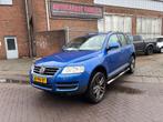Volkswagen Touareg 3.2 V6 Nieuwe APK, Auto's, Automaat, Gebruikt, 3189 cc, Blauw