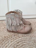 Zecchino d'oro laarsjes met franjes 25 leer bruin met zilver, Ophalen of Verzenden, Meisje, Laarzen
