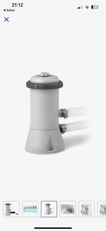 Intex filterpomp c600 (maatje groter dan de kleinste) beschikbaar voor biedingen