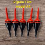 HANDGEMAAKTE VLOK/ZEELT DOBBER 2 GRAM BALSAHOUT €3,50 PST, Ophalen of Verzenden, Nieuw, Dobber of Lood