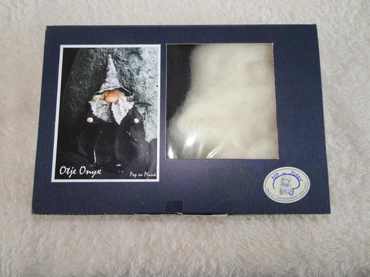 Groot viltpakket Otje Onyx – Pop en Plank, Hobby en Vrije tijd, Vilt, Nieuw, Figuurtje(s), Wolvilt, Ophalen of Verzenden