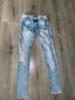 Be a diva 14 164 stretch jeans spijkerbroek skinny ripped, Broek, Gebruikt, Be a Diva, Verzenden