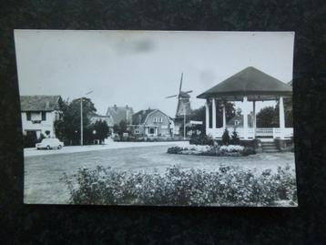 ERMELO gezicht op muziektent en molen     F beschikbaar voor biedingen