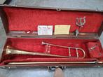 Trombone Cleveland Superior. Mondstuk Vincent Bach corp., Ophalen, Gebruikt, Overige typen, Met koffer
