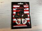Plectrumset van Motley Crue 5 stuks nieuw, Nieuw, Ophalen of Verzenden, Plectrumset van Motley Crue 5 stuks nieuw, REGINA