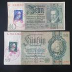 10,50 Reichsmark Duitsland set Derde Rijk, Postzegels en Munten, Bankbiljetten | Europa | Niet-Eurobiljetten, Setje, Duitsland