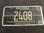 Kentekenplaat licenseplate Arizona Supporting Safety USA, Verzamelen, Auto's, Gebruikt, Ophalen of Verzenden
