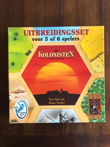 Uitbreiding 5-6p Kolonisten van Catan - Nieuw in stansbladen beschikbaar voor biedingen