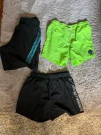 3 Zwembroeken: Under Armour, Quiksilver, Armani, Ophalen of Verzenden, Maat 48/50 (M), Zwart, Zwemshort