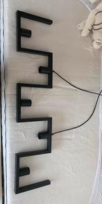 Prachtige zwart metalen hanglamp (eethoek), Huis en Inrichting, Ophalen, Zo goed als nieuw, Minder dan 50 cm