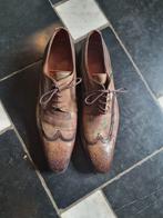 Italiaans merk schoenen van echt leer, Kleding | Heren, Schoenen, Ophalen of Verzenden, Bruin