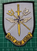 Patch NATO AWACS  AEW FORCE LUCHTMACHT, Nieuw, Ophalen of Verzenden, Patch, Badge of Embleem