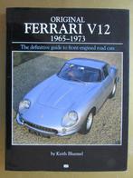 1999 boek: ORIGINAL FERRARI V12 1965-1973, Engels, Ophalen of Verzenden, Zo goed als nieuw, Ferrari