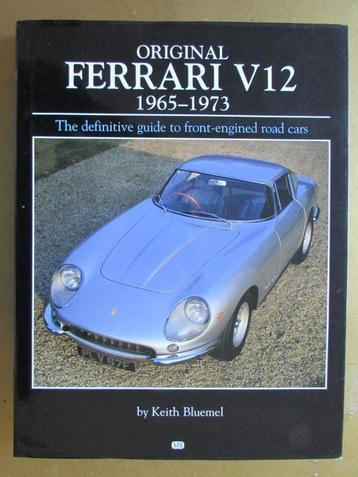 1999 boek: ORIGINAL FERRARI V12 1965-1973, Engels beschikbaar voor biedingen
