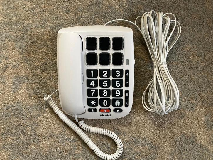 Seniorentelefoon Alcatel TMAX 10 FR, Telecommunicatie, Vaste telefoons | Niet Draadloos, Gebruikt, Ophalen of Verzenden