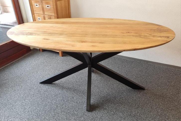 Eettafel Blaine – Ovaal 170x100 cm Nieuw, Huis en Inrichting, Tafels | Eettafels, Nieuw, 50 tot 100 cm, 150 tot 200 cm, Vijf personen of meer