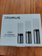 Blomus windlichthouders nieuw!, Ophalen of Verzenden, Nieuw, Overige materialen, Kandelaar