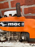 Mac 3 , buitenboord 2 takt motor , een oudje, Cirkelmaaier, Ophalen, Gebruikt