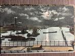 Ansichtkaart IJmuiden - Visschershaven, Verzamelen, Ansichtkaarten | Nederland, Ophalen of Verzenden, Voor 1920, Ongelopen, Noord-Holland