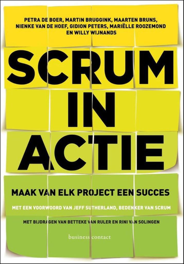 Scrum in actie - Petra de Boer, Boeken, Overige Boeken, Zo goed als nieuw, Verzenden