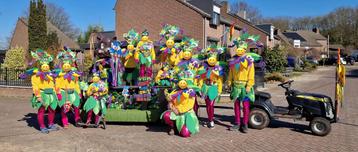 Loopgroep carnaval + wagenopbouw, thema magisch bos beschikbaar voor biedingen