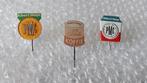 3 verschillende speldjes Albert heijn, Verzamelen, Speldjes, Pins en Buttons, Ophalen of Verzenden, Zo goed als nieuw, Overige onderwerpen