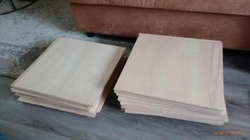 3,6mm multiplex platen 40x40 62st beschikbaar voor biedingen
