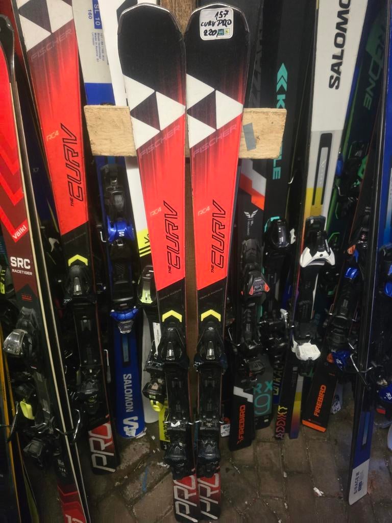 157cm FISCHER THE CURV PRO RC4, 140 tot 160 cm, Fischer, Ophalen of Verzenden, Zo goed als nieuw